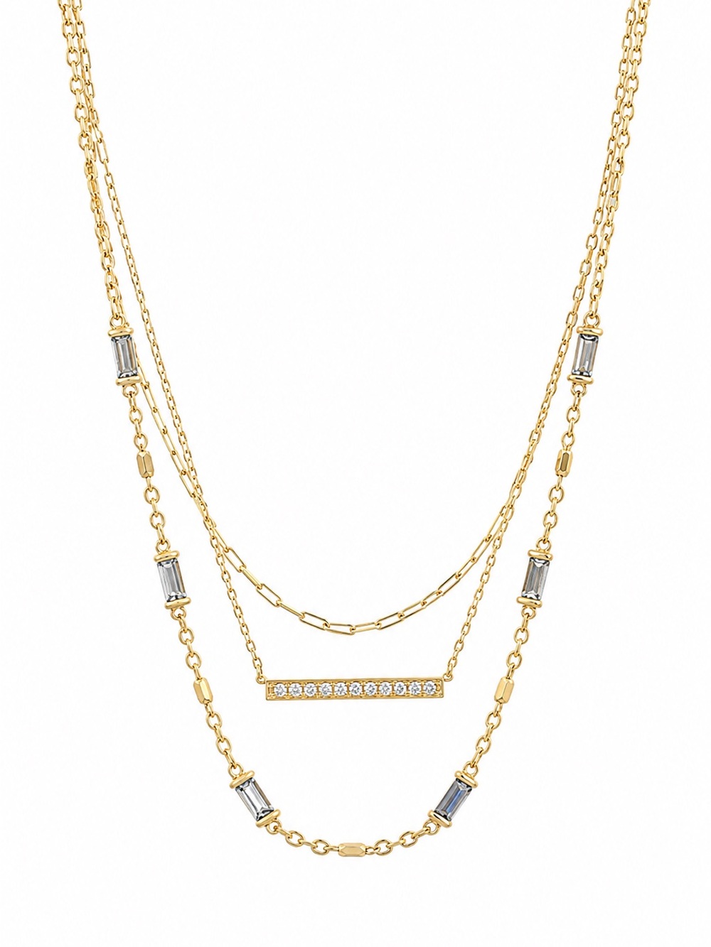Kendra Scott Addison Multi Strand Necklace Gold